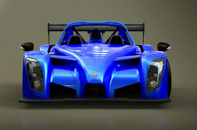 RCX Spyder Front Bleu
